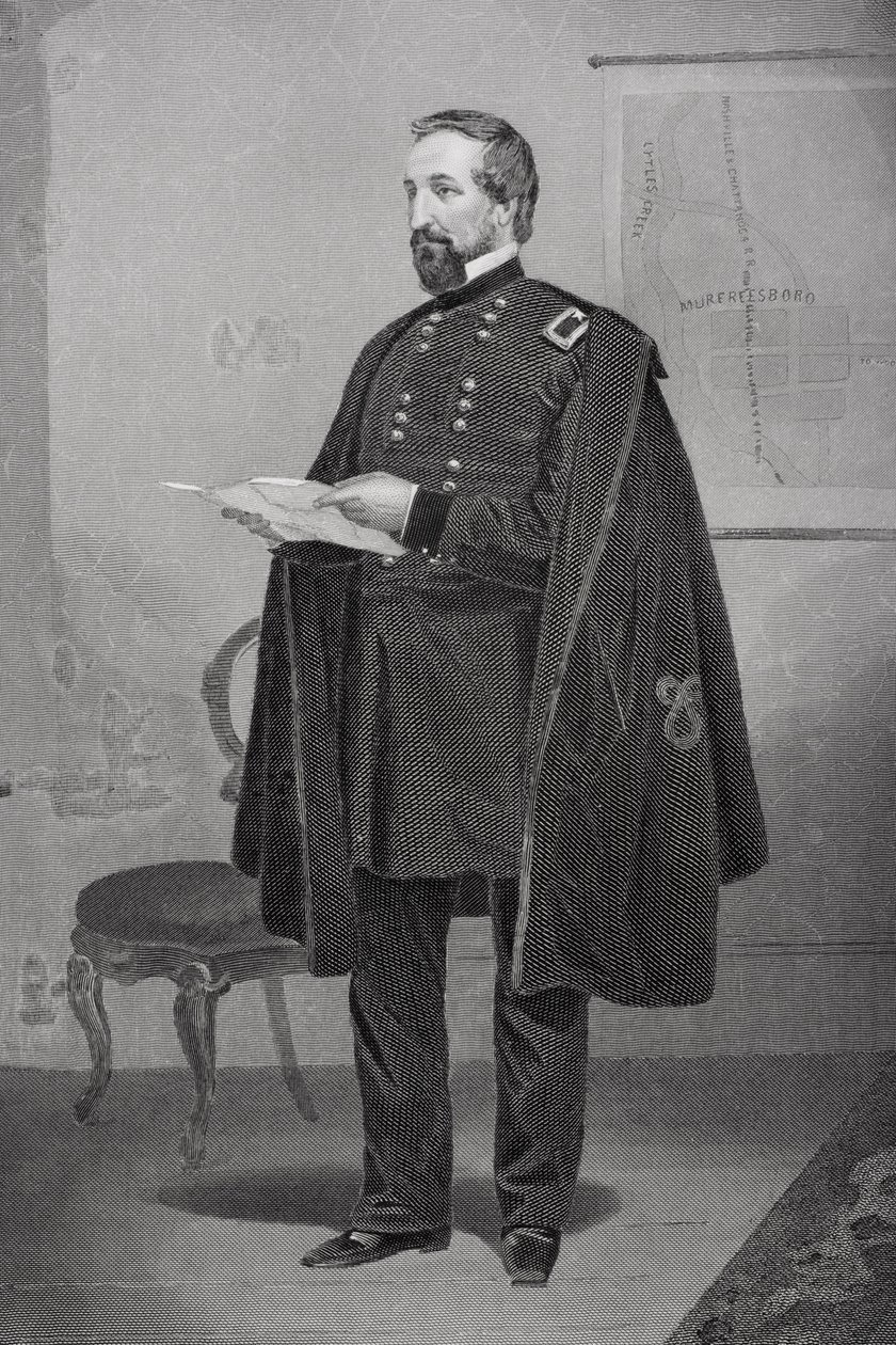 Portrait of William Starke Rosecrans (1819-98) by American School