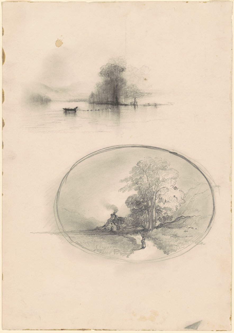 Deniz Manzarası ve Peyzaj by American 19th Century
