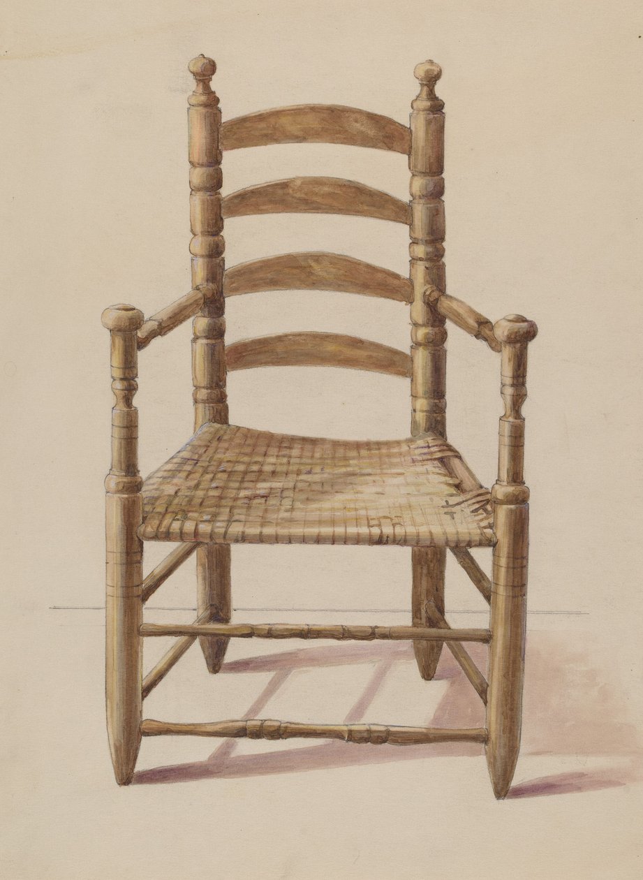 Merdiven Sırtlı Sandalye by American 20th Century
