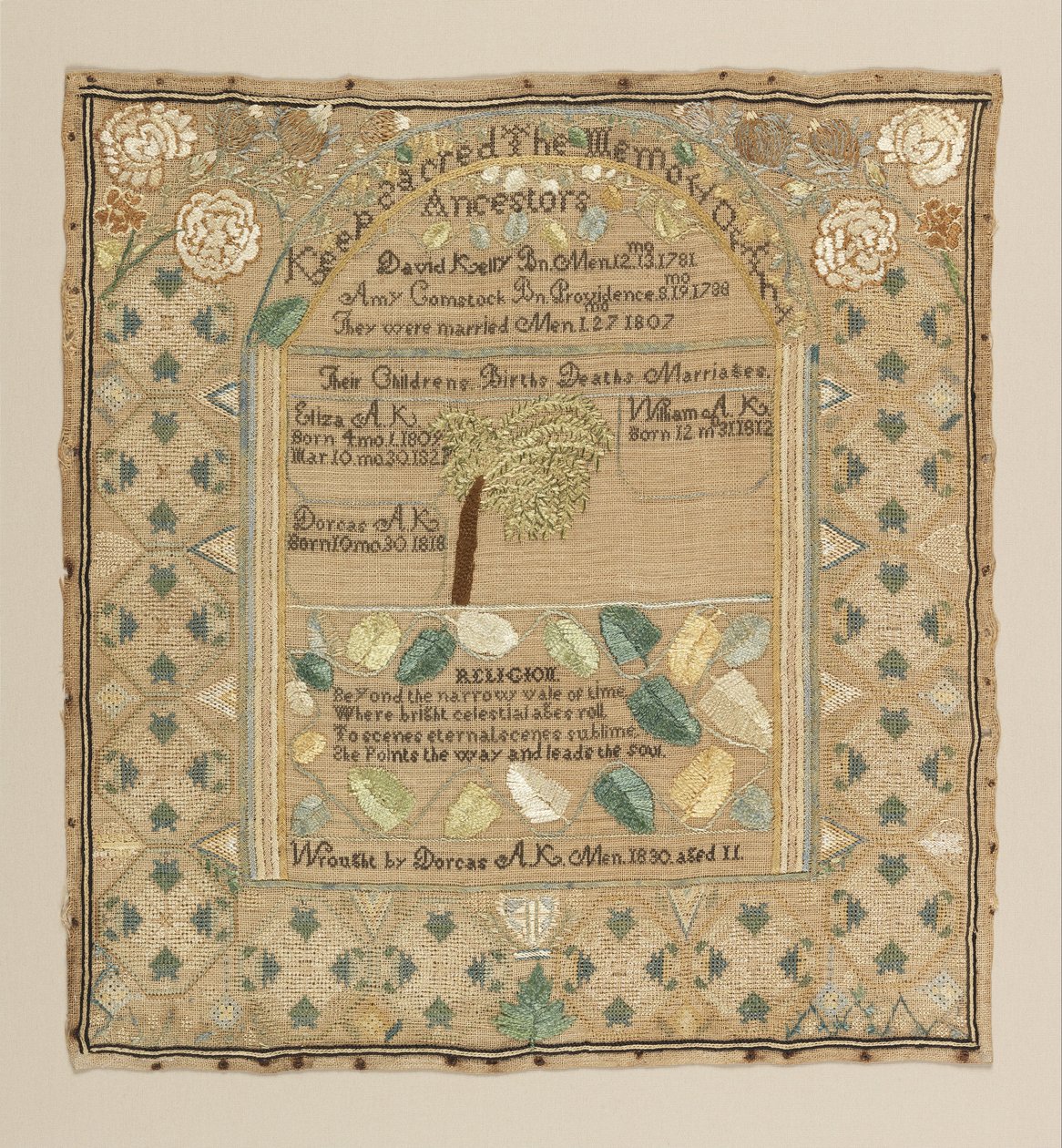 Aile kayıt örnekleyici by American Dorcas A. Kelly