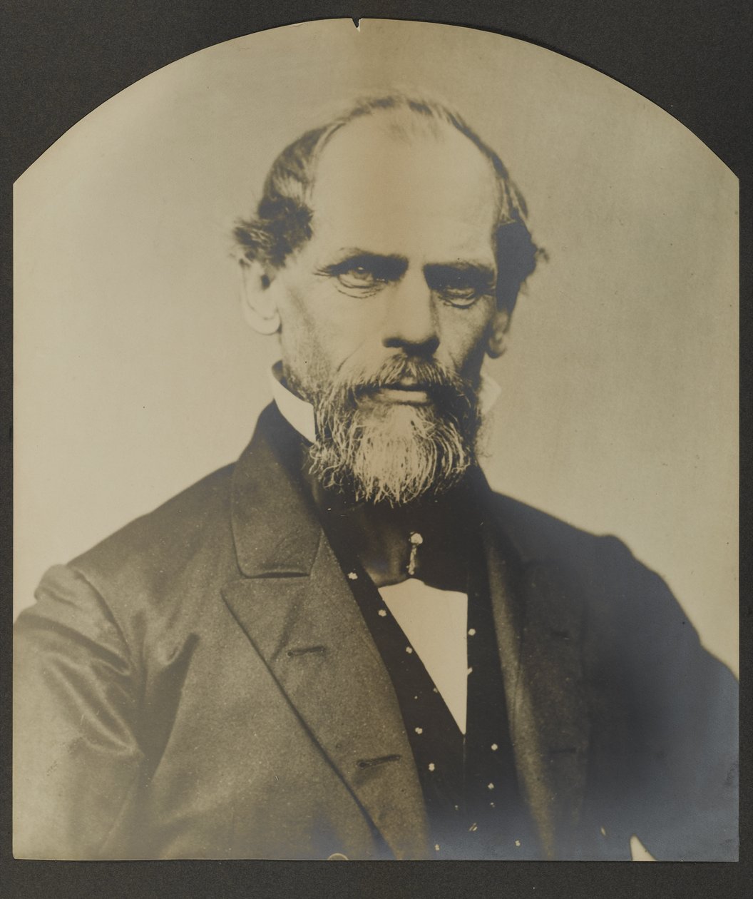 John Augustus Roebling, c.1866-7 (jelatin gümüş baskı) by American Photographer
