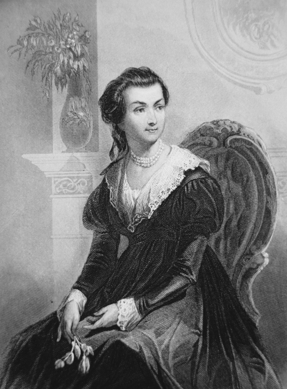 Abigail Smith Adams (1744-1818) (litografi) by American School