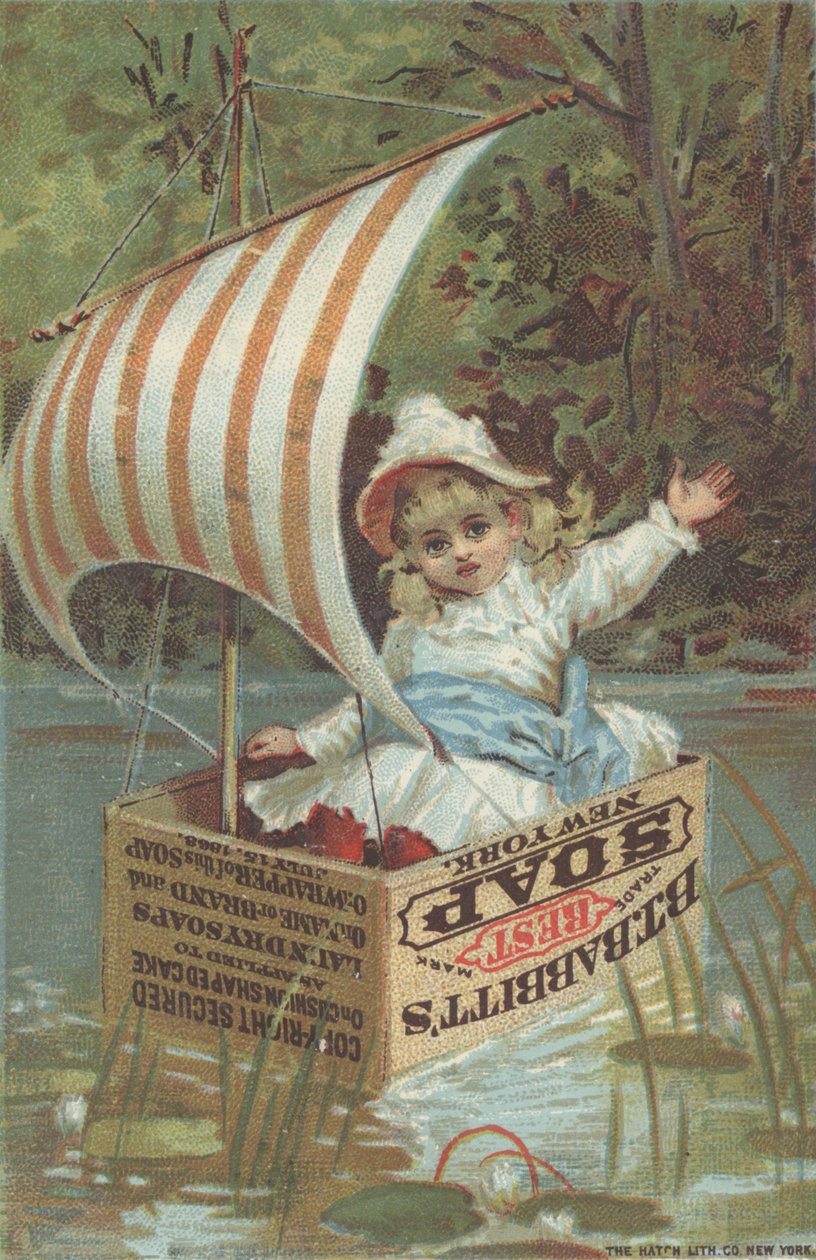 Babbitts En İyi Sabun reklamı, c.1880 by American School