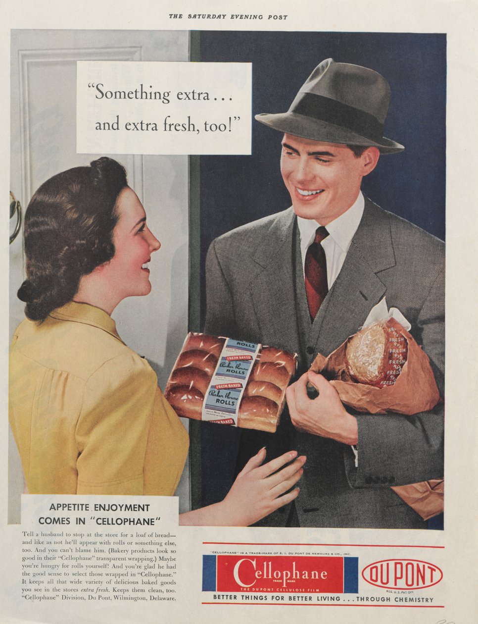 DuPont Selofan için Reklam, 1939 by American School