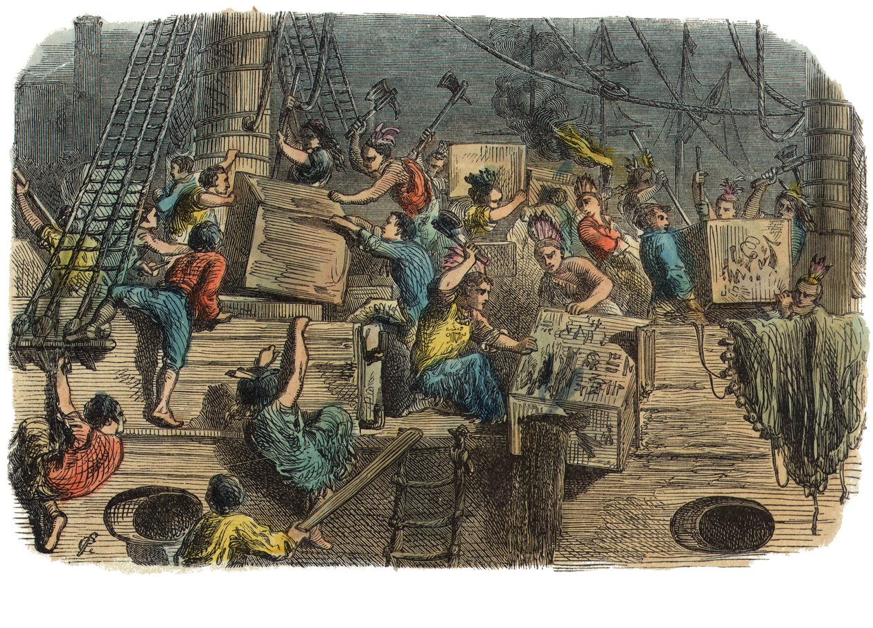 Boston Çay Partisi, c.1860