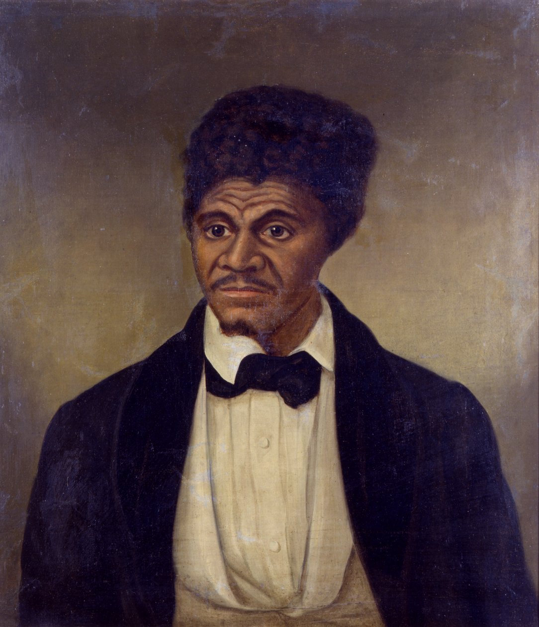 Dred Scott, c.1857 (tuval üzerine yağlı boya) by American School