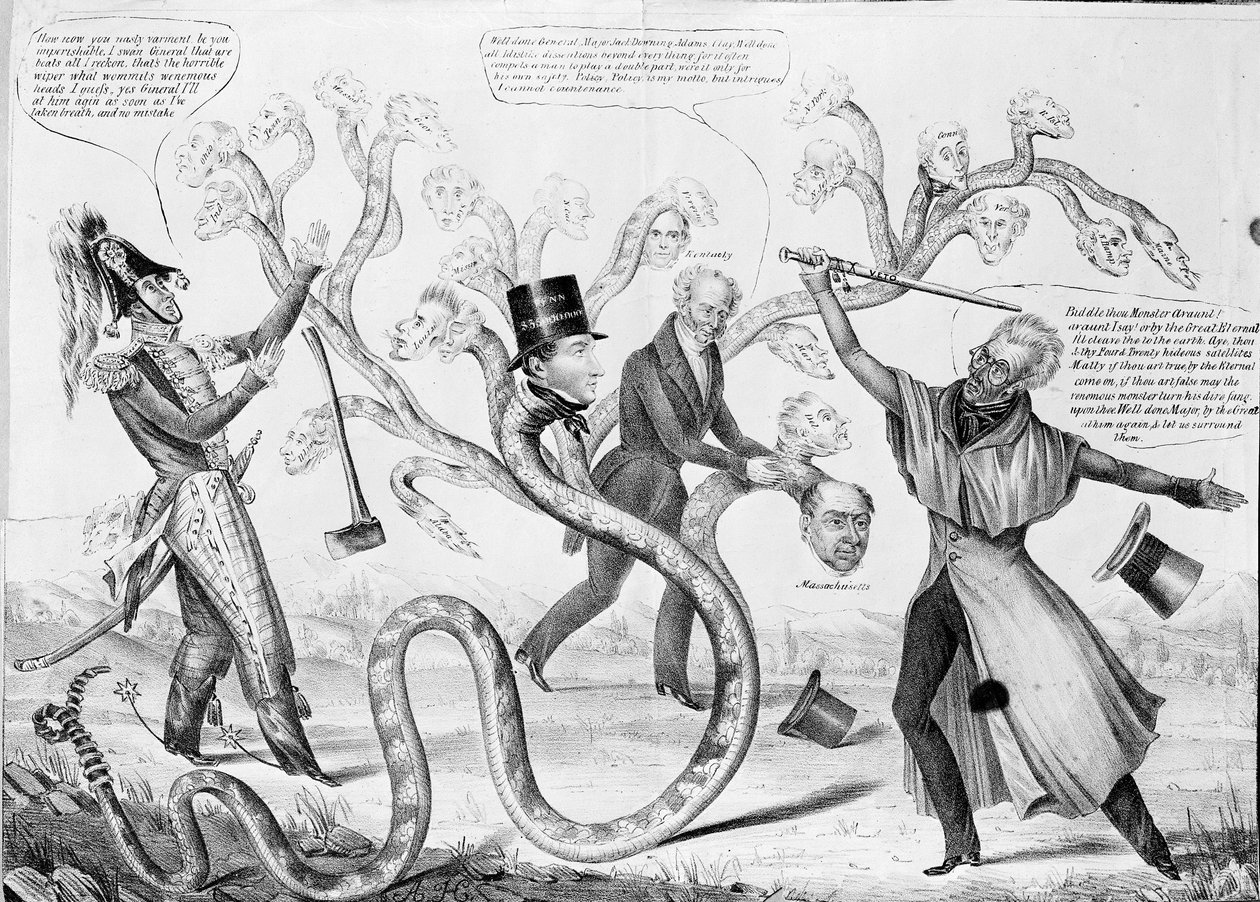 Başkan Andrew Jackson (1767-1845) Hydra