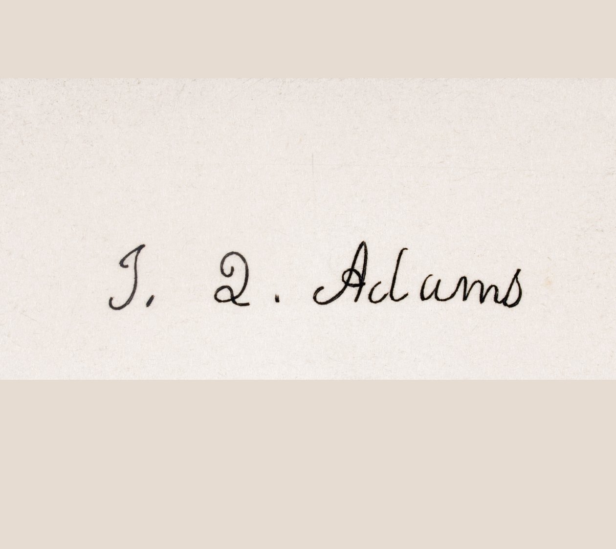 John Quincy Adams