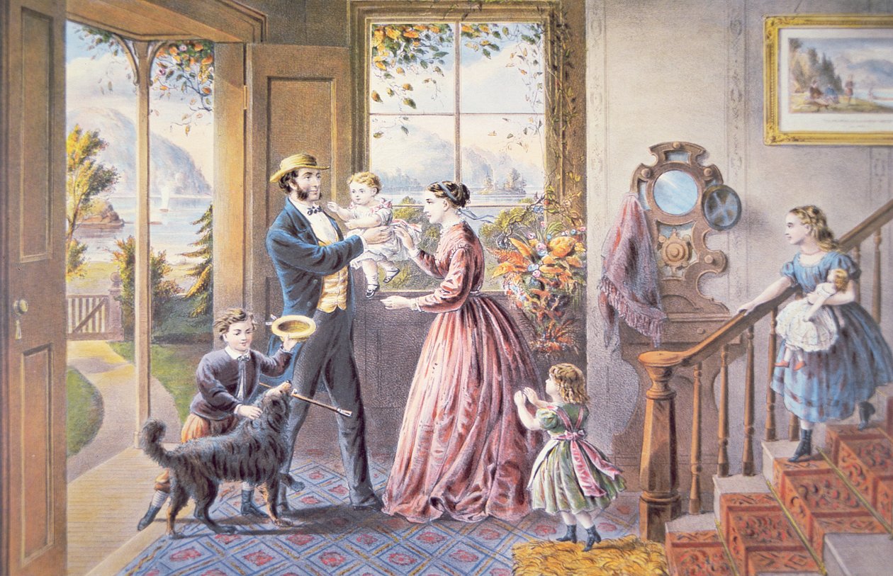 Currier & Ives tarafından yayınlanan 