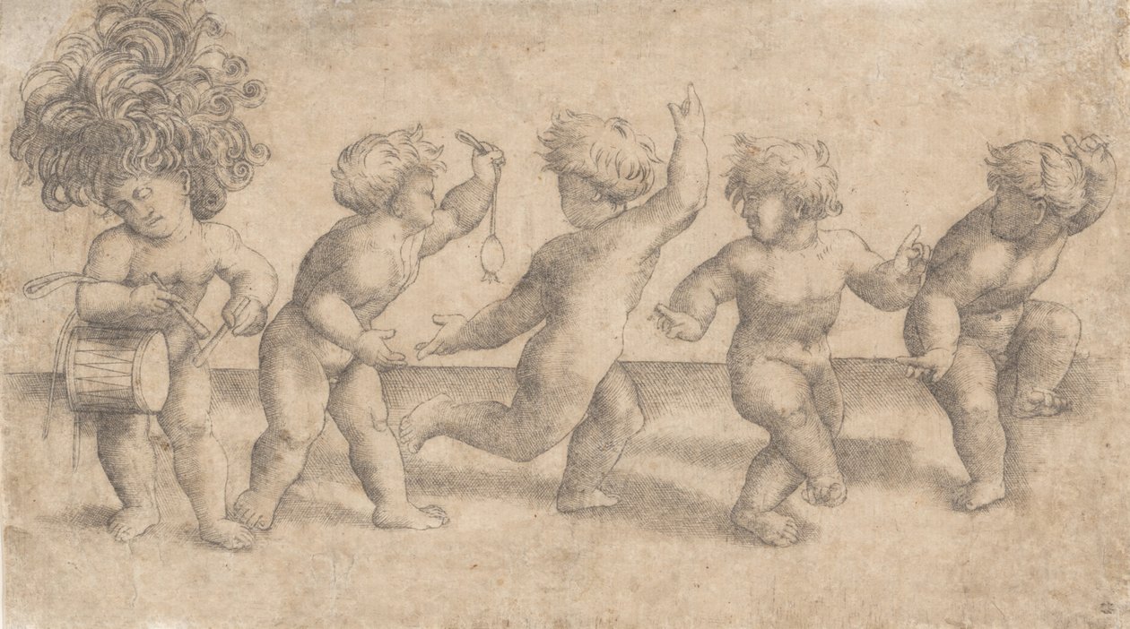 Beş Dans Eden Macun, .n.d. by Amico Aspertini