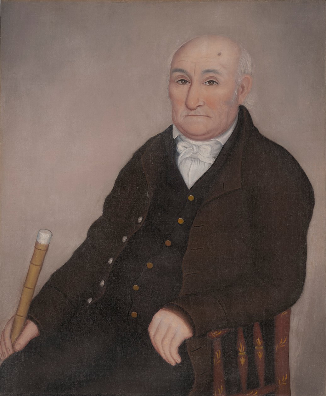 Caleb Sherman (1736) by Ammi Phillips