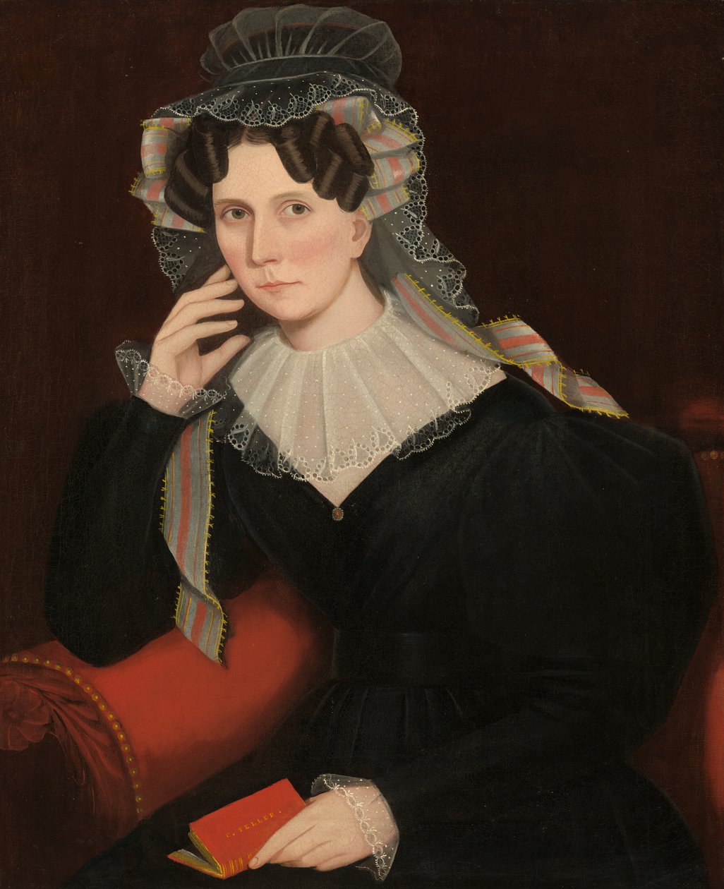 Jane Fırtına Teller, c. 1835. by Ammi Phillips