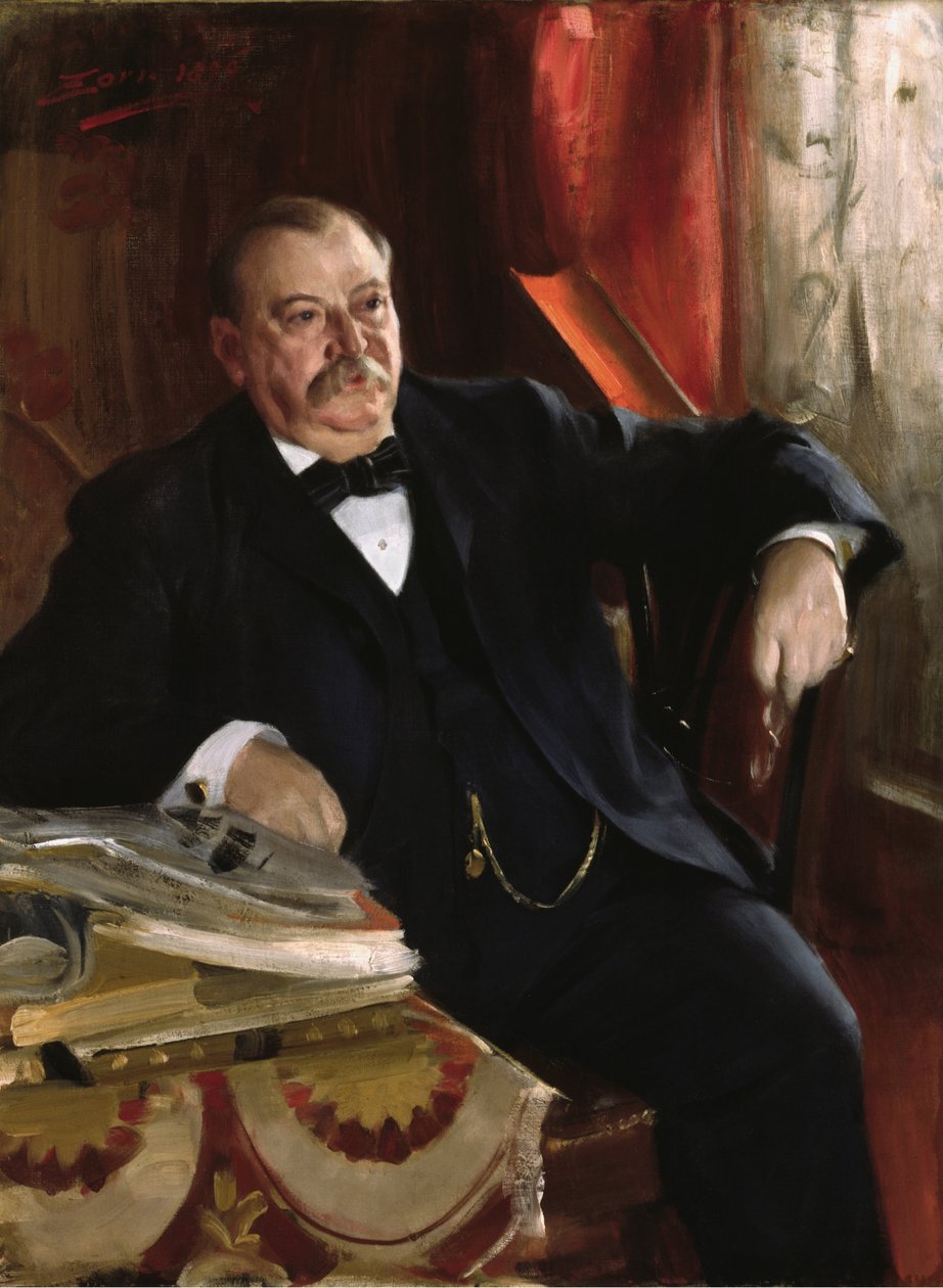Grover Cleveland by Anders Leonard Zorn