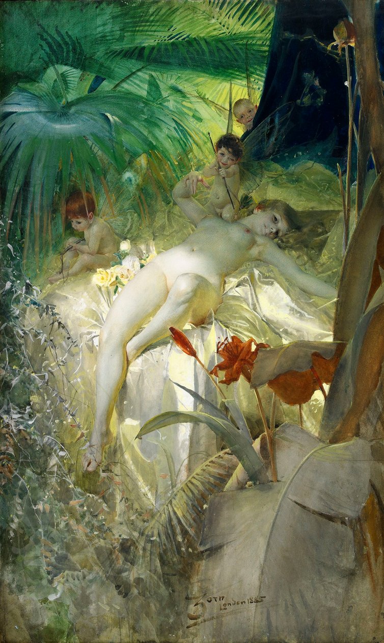 Aşk Perisi by Anders Leonard Zorn