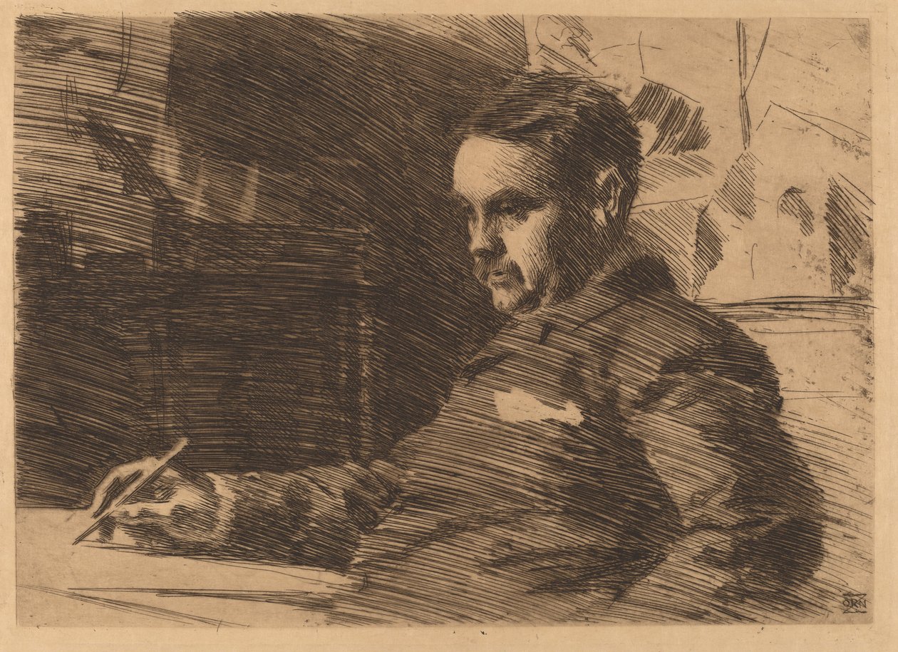 Avukat Wade, 1890. by Anders Leonard Zorn