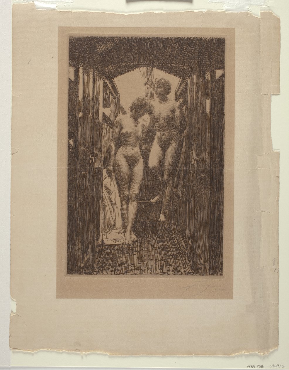 Kabin by Anders Leonard Zorn