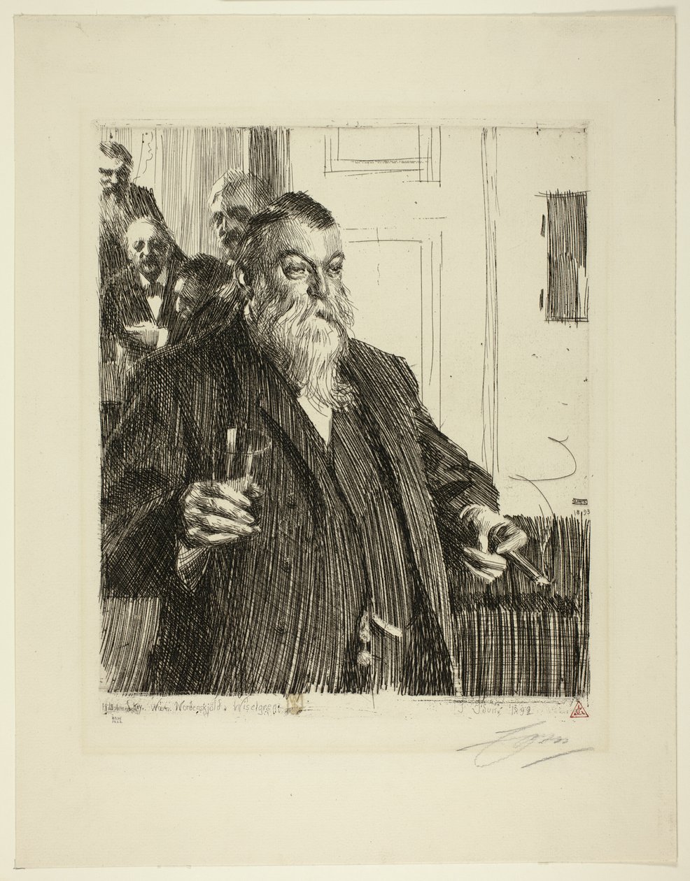 Bir Tost II by Anders Leonard Zorn