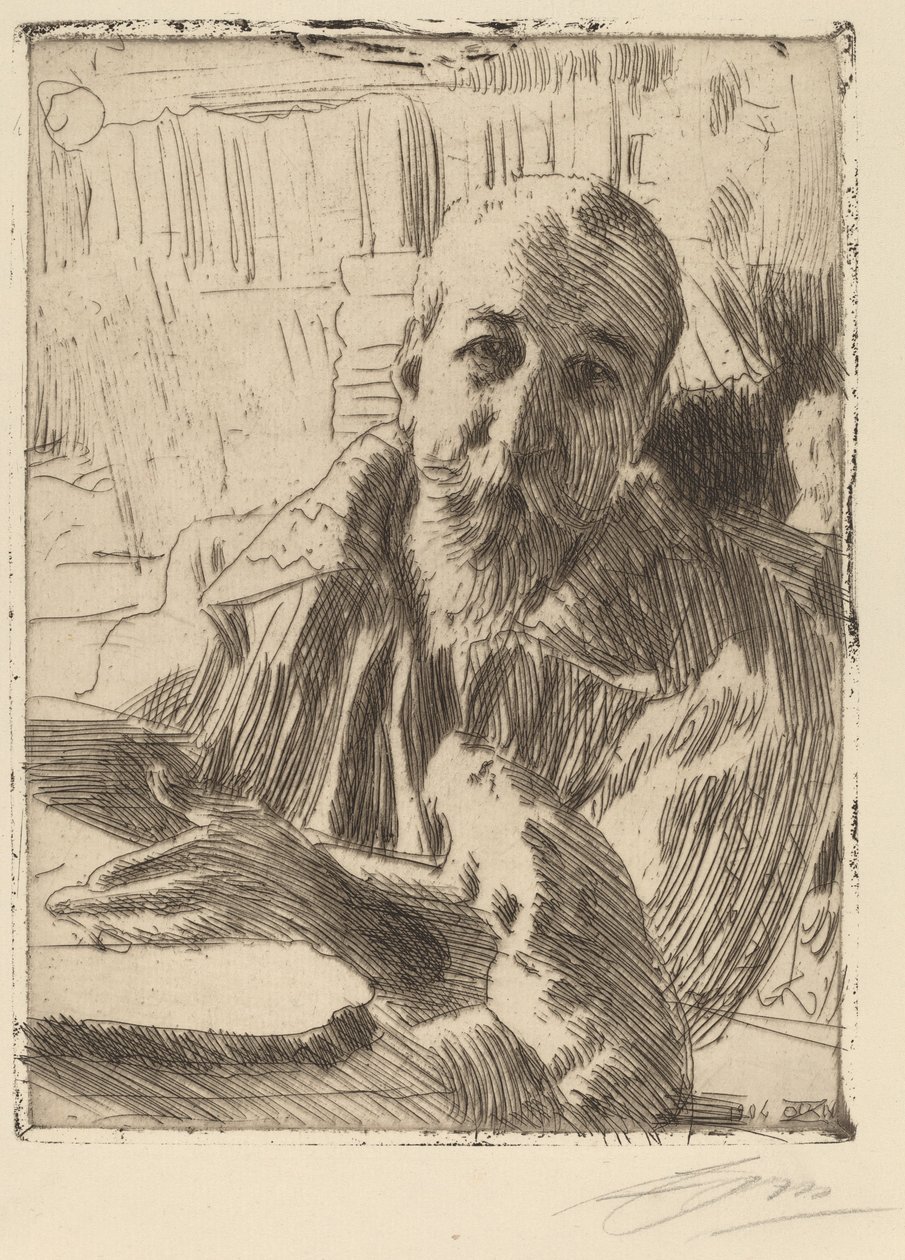 Anatole Fransa by Anders Leonard Zorn