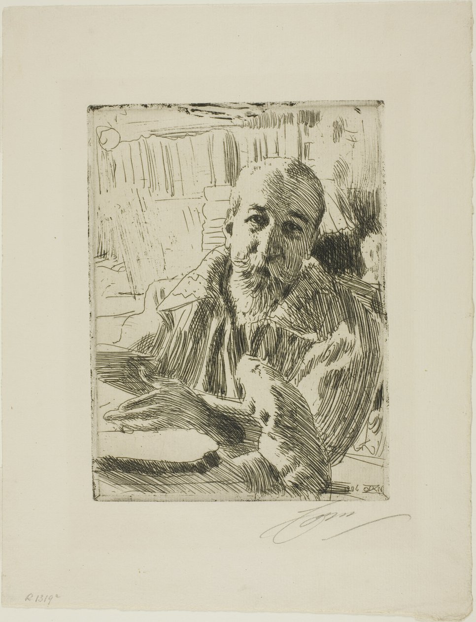 Anatole Fransa by Anders Leonard Zorn