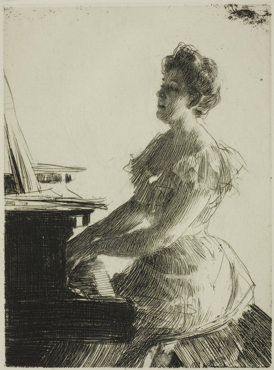 Piyanoda by Anders Leonard Zorn