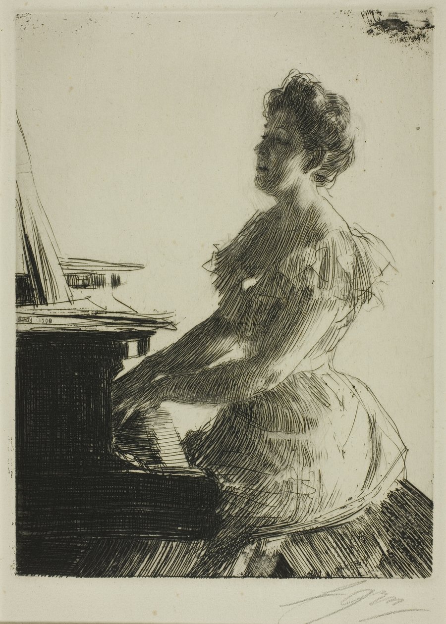 Piyanoda by Anders Leonard Zorn