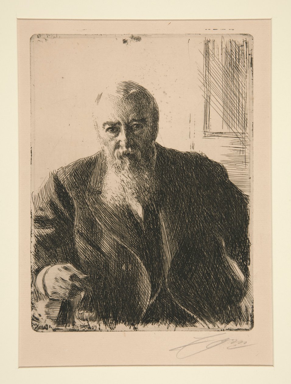 C.F. Liljevalch by Anders Leonard Zorn