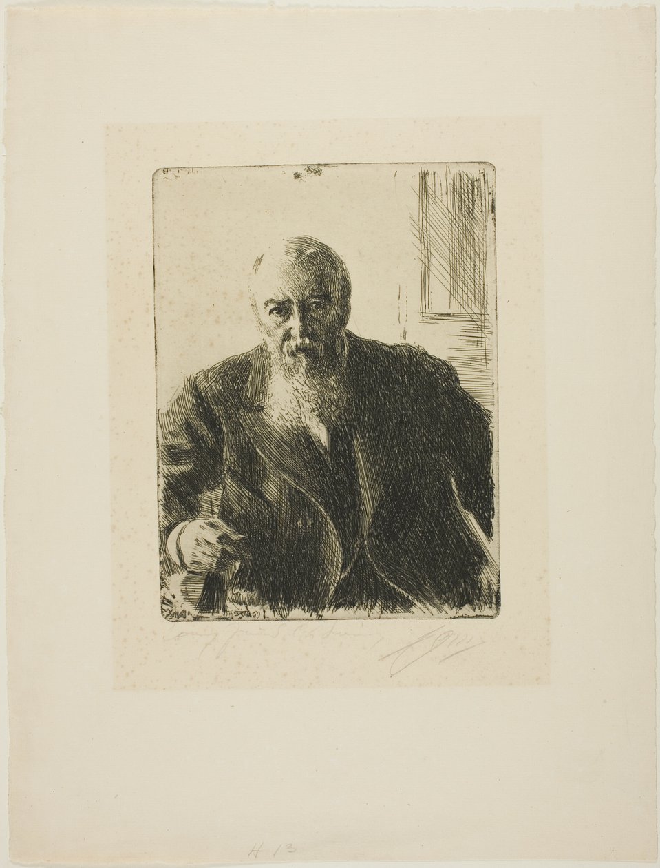 C.F. Liljevalch by Anders Leonard Zorn