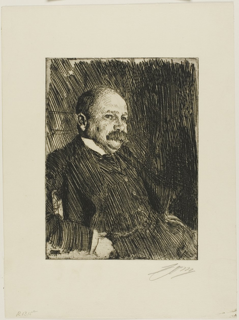 Albay Lamont III (Büst) by Anders Leonard Zorn