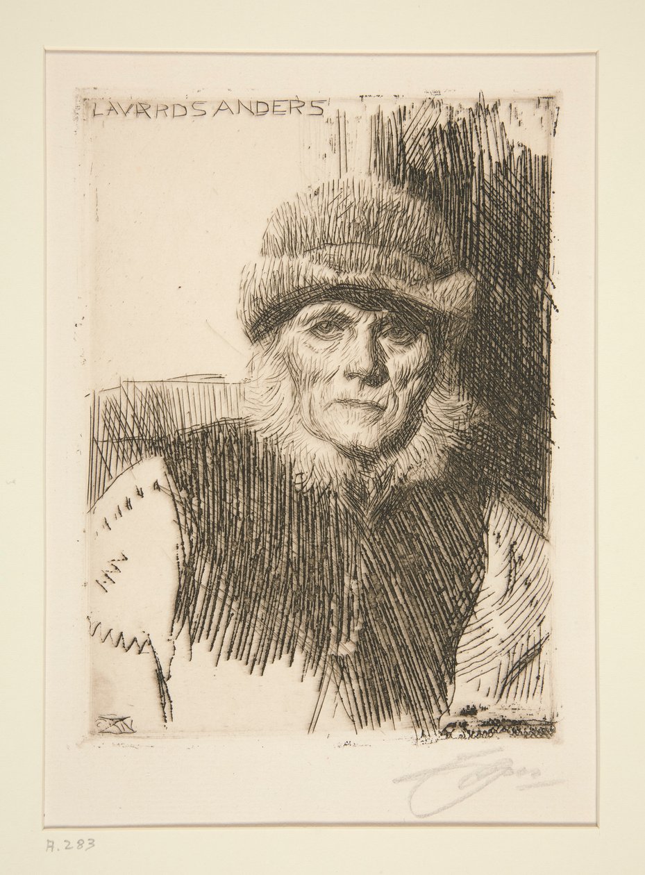 Dalecarlian Köylü by Anders Leonard Zorn