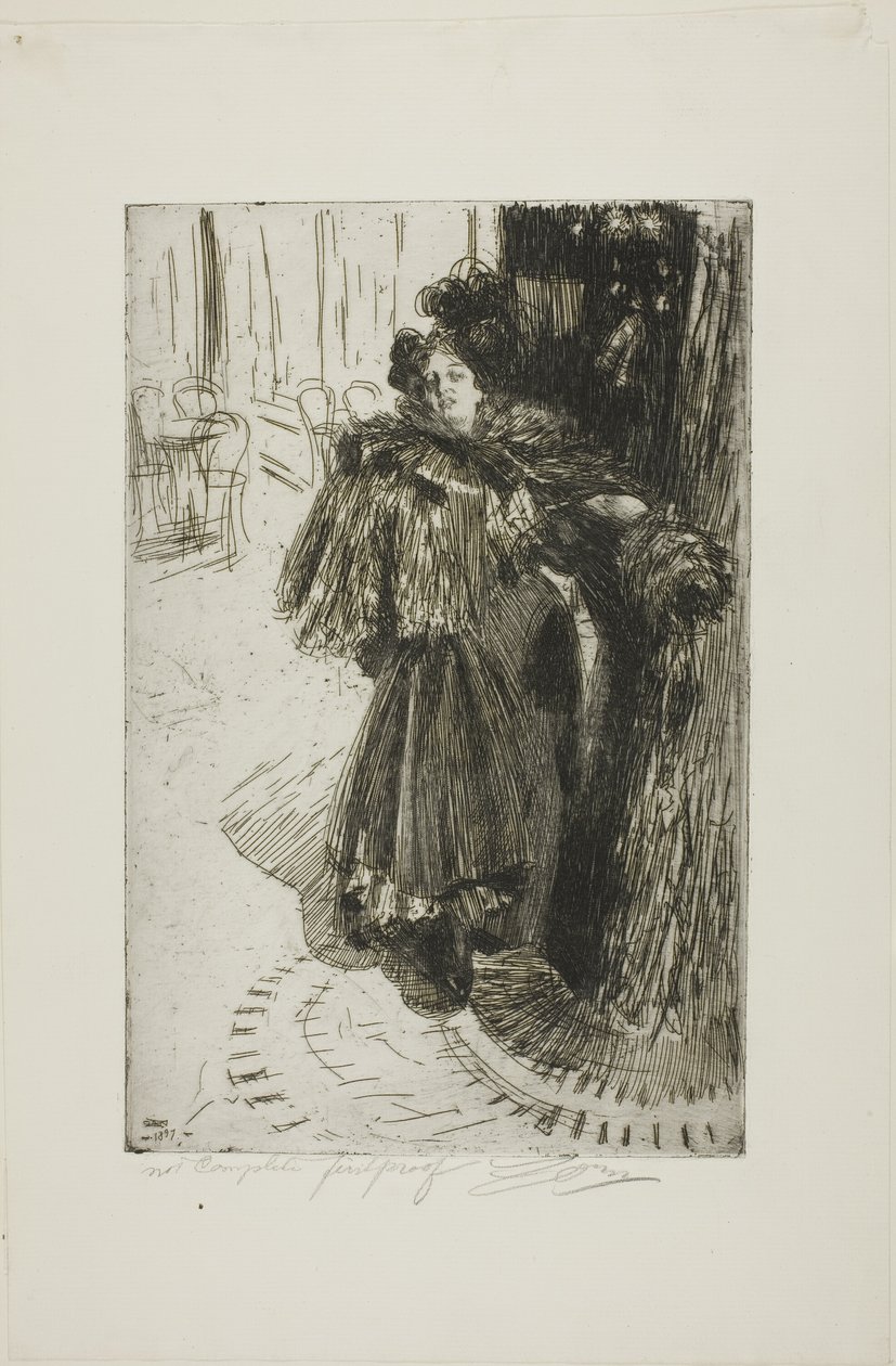 Gece Etkisi III by Anders Leonard Zorn