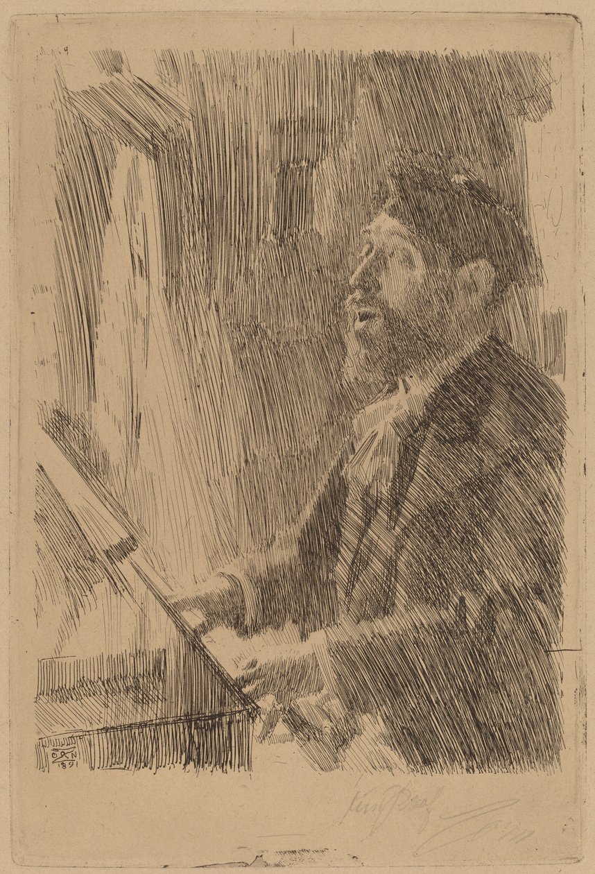 JB Faure by Anders Leonard Zorn