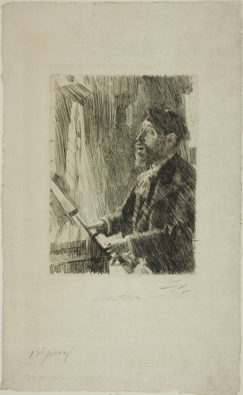 JB Faure by Anders Leonard Zorn