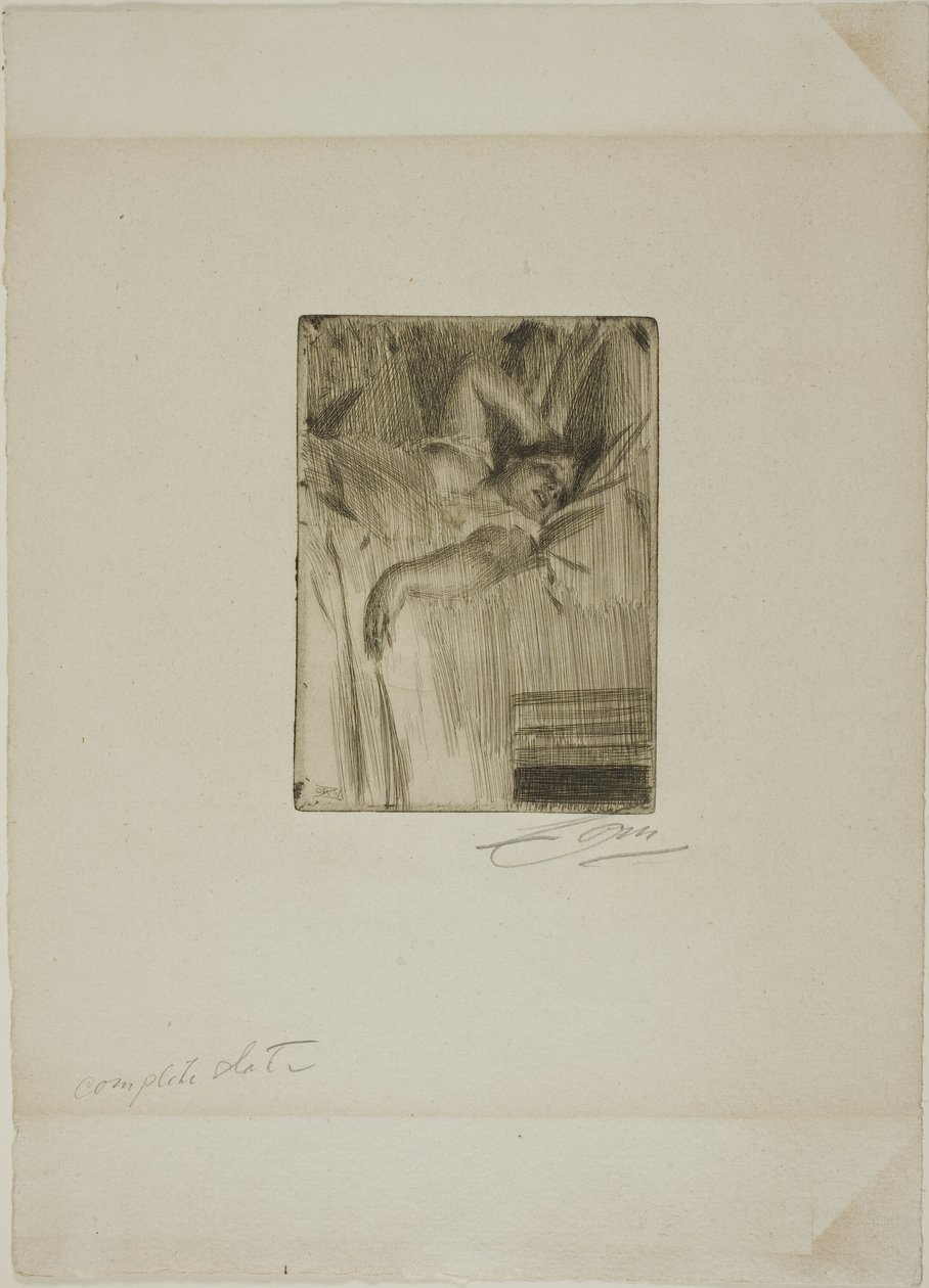 alarm by Anders Leonard Zorn