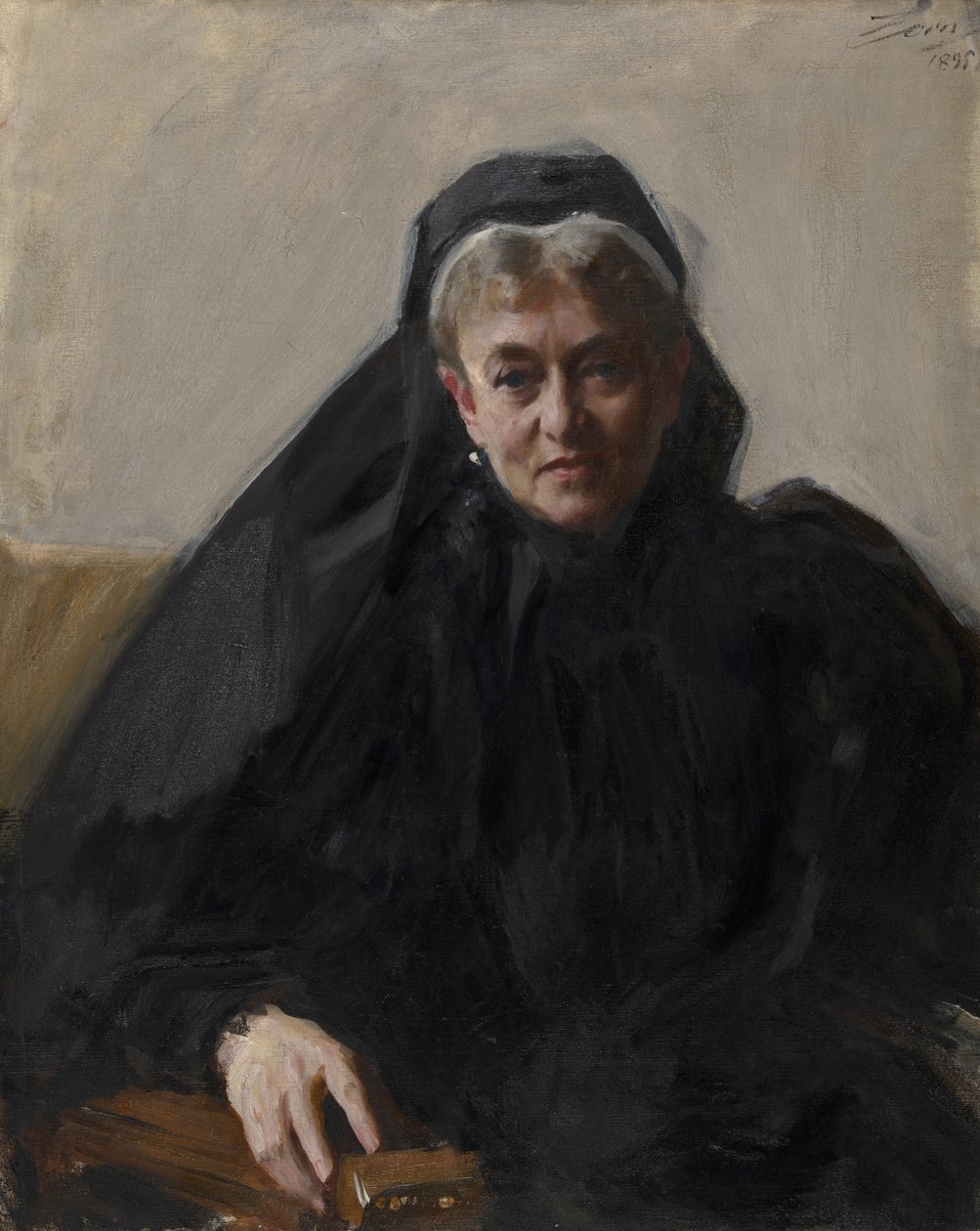 Maria Sheldon Dolandırıcı by Anders Leonard Zorn