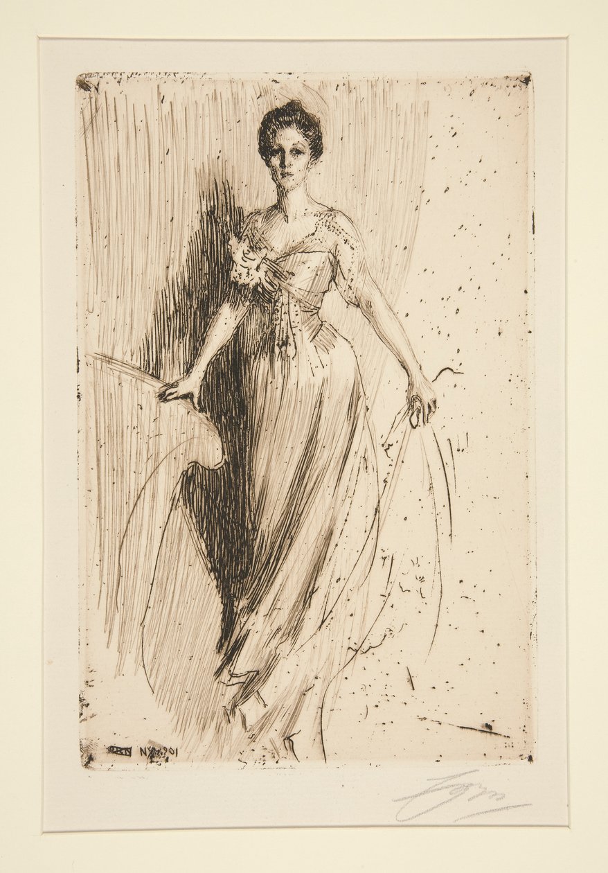 Bayan Ludman by Anders Leonard Zorn
