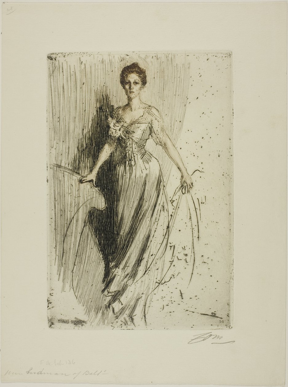 Bayan Lurman by Anders Leonard Zorn