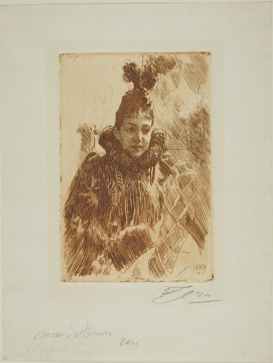 Bayan Süleyman by Anders Leonard Zorn