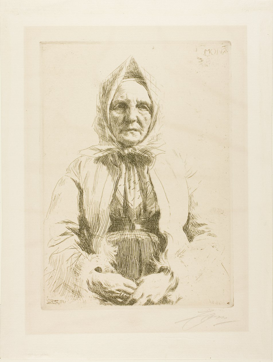 Mona by Anders Leonard Zorn