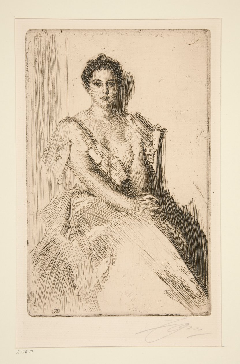Bayan Grover Cleveland II by Anders Leonard Zorn