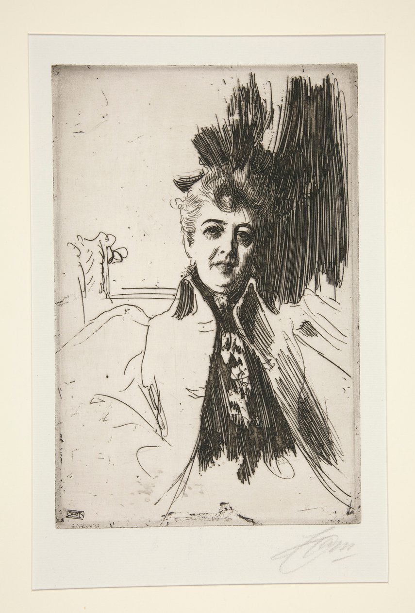 Bayan Potter Palmer by Anders Leonard Zorn