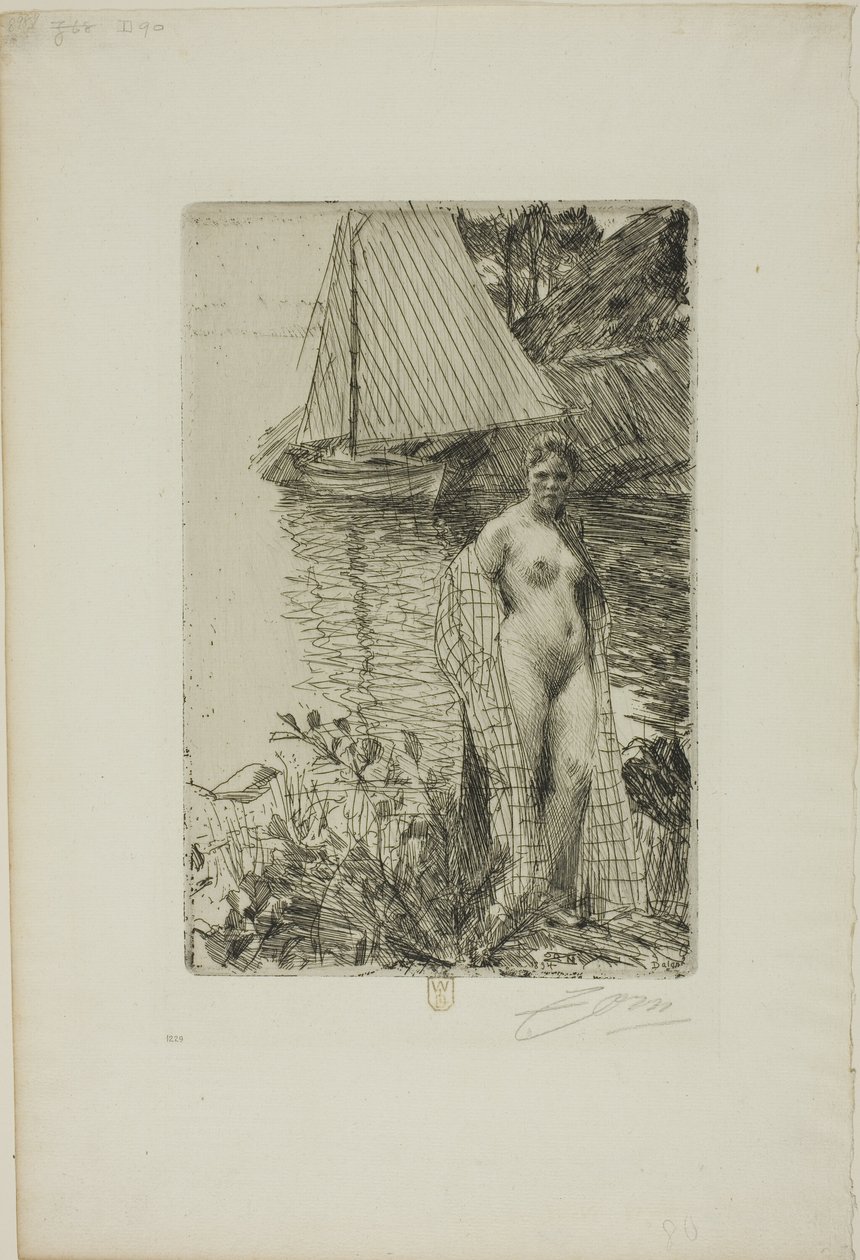 Modelim ve Teknem by Anders Leonard Zorn