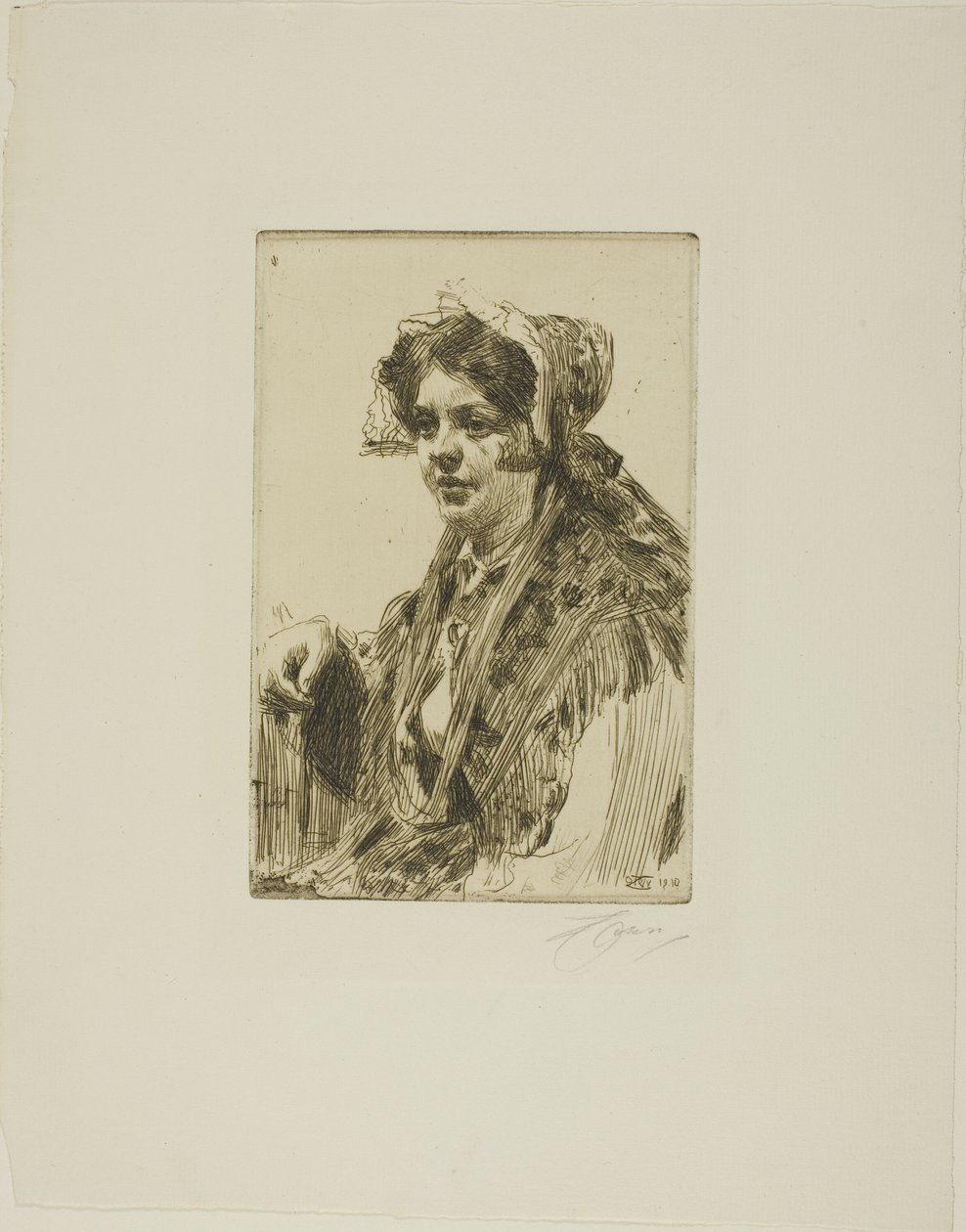 naskulla by Anders Leonard Zorn