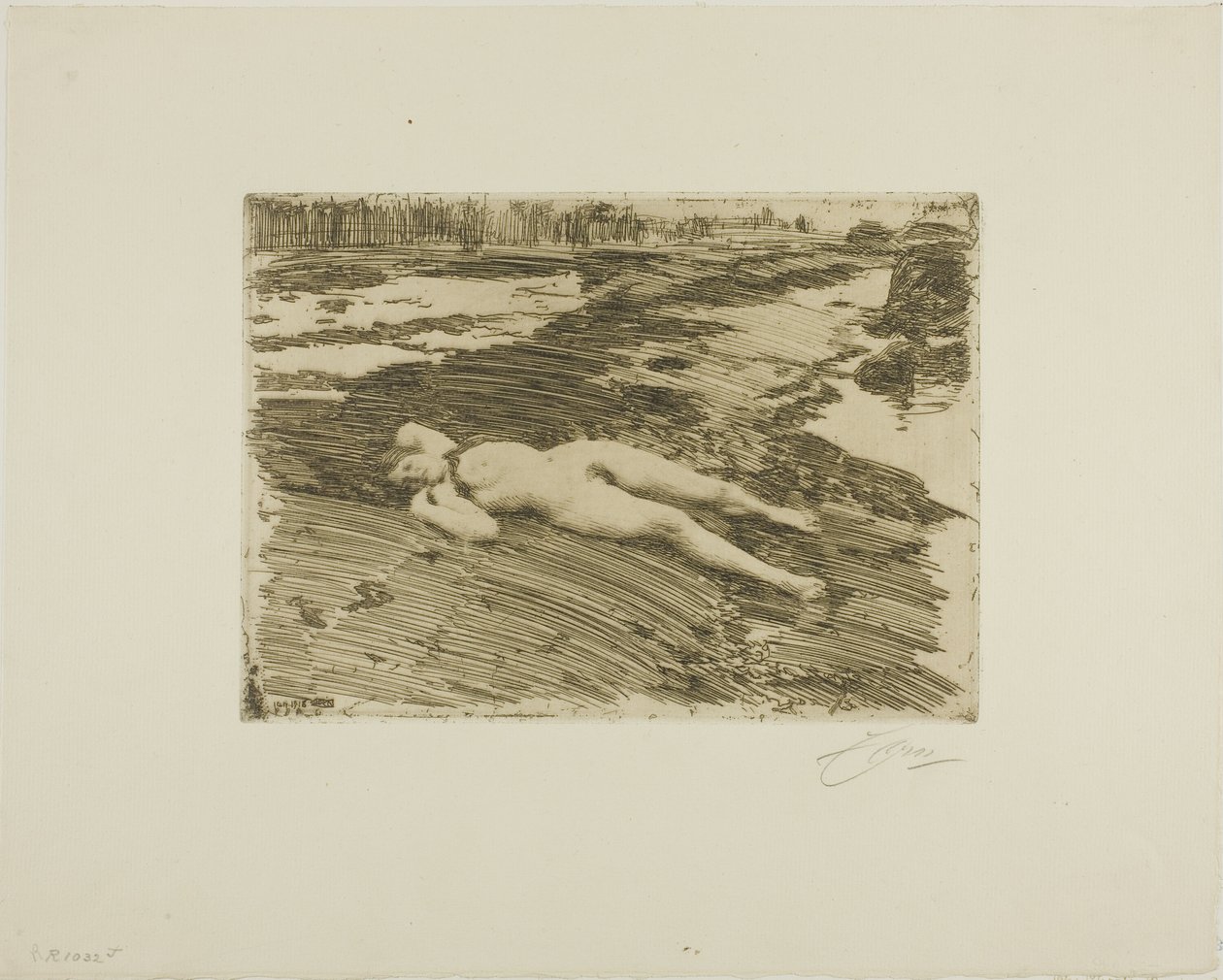 kumlarda by Anders Leonard Zorn