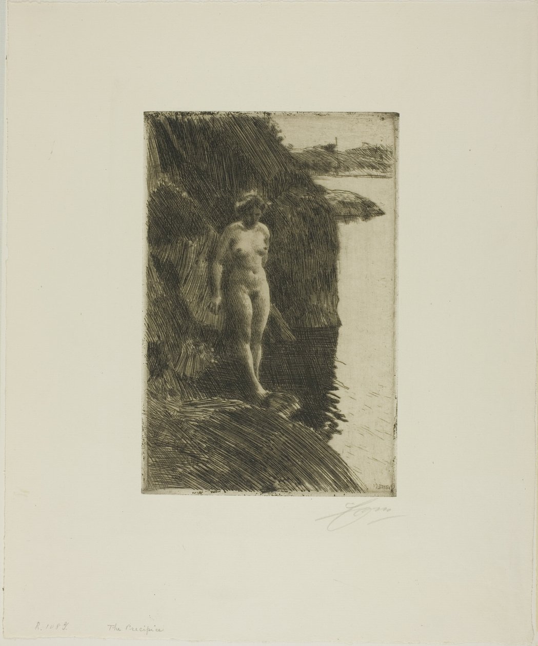 uçurum by Anders Leonard Zorn