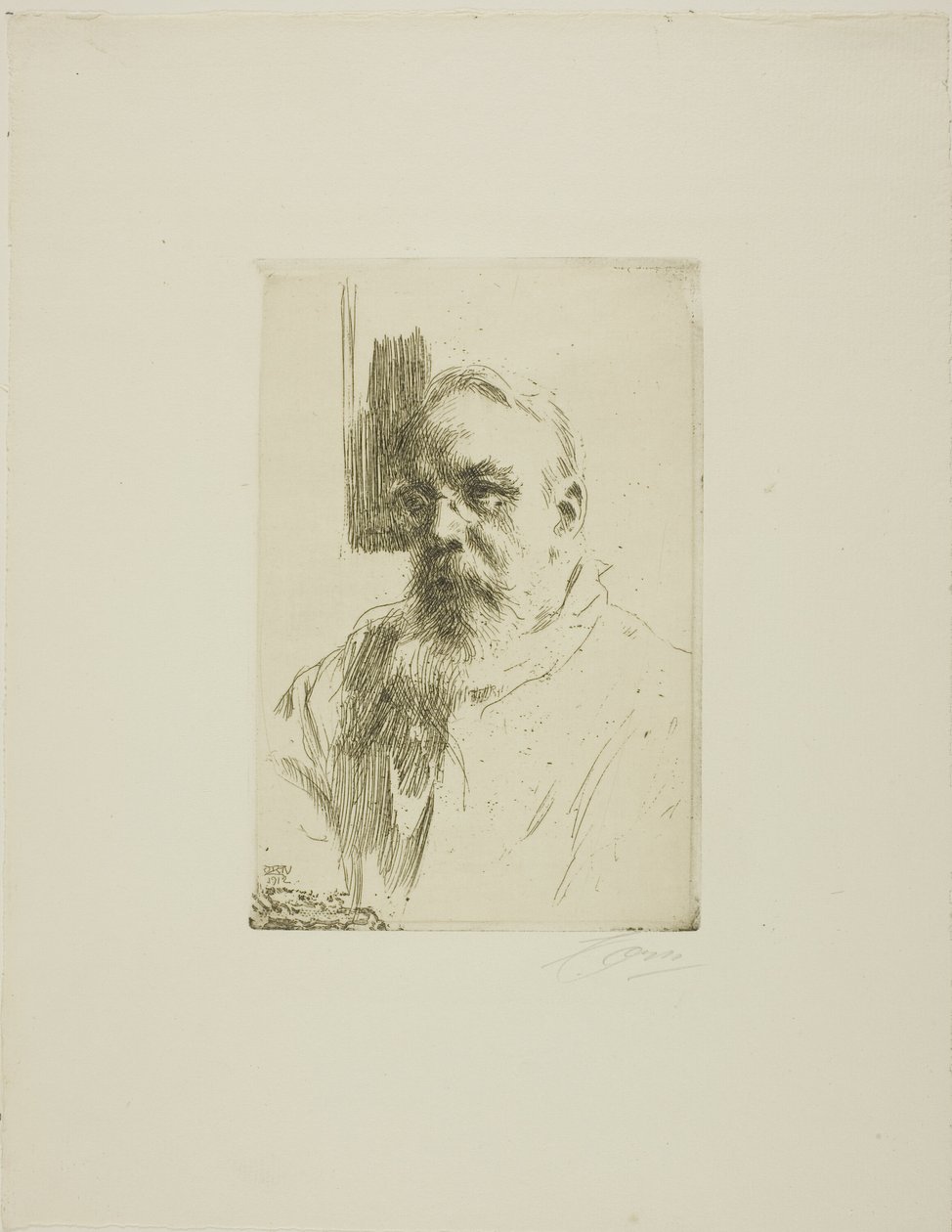 Profesör John Berg by Anders Leonard Zorn