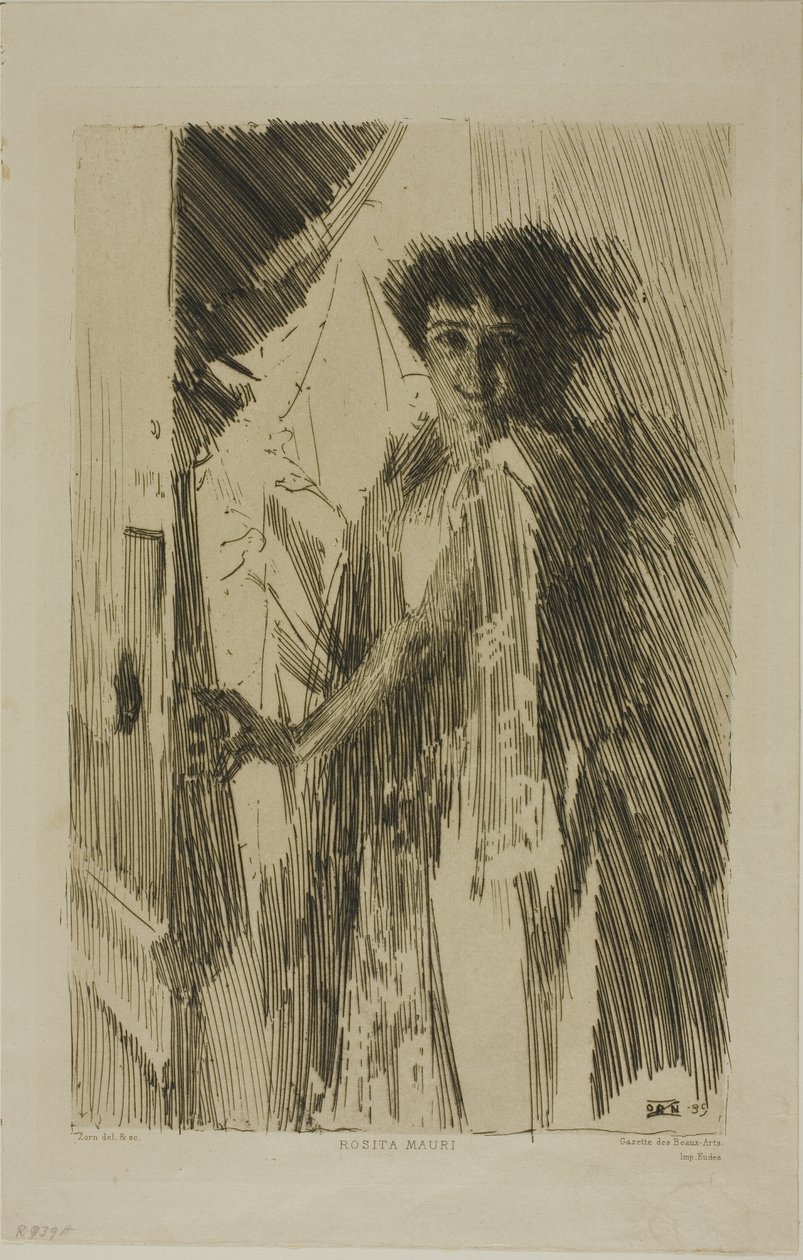 Rosita Mauri by Anders Leonard Zorn