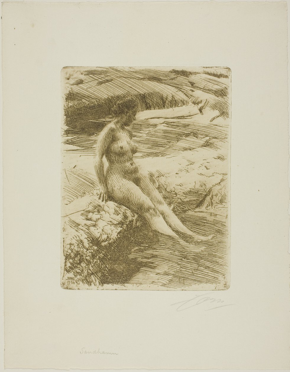 Sandhamn by Anders Leonard Zorn