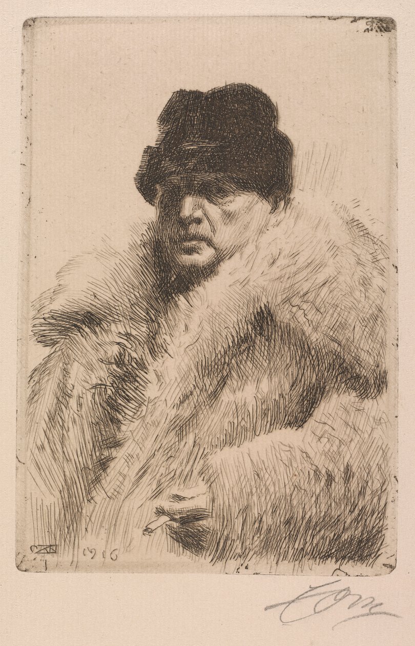 Otoportre by Anders Leonard Zorn