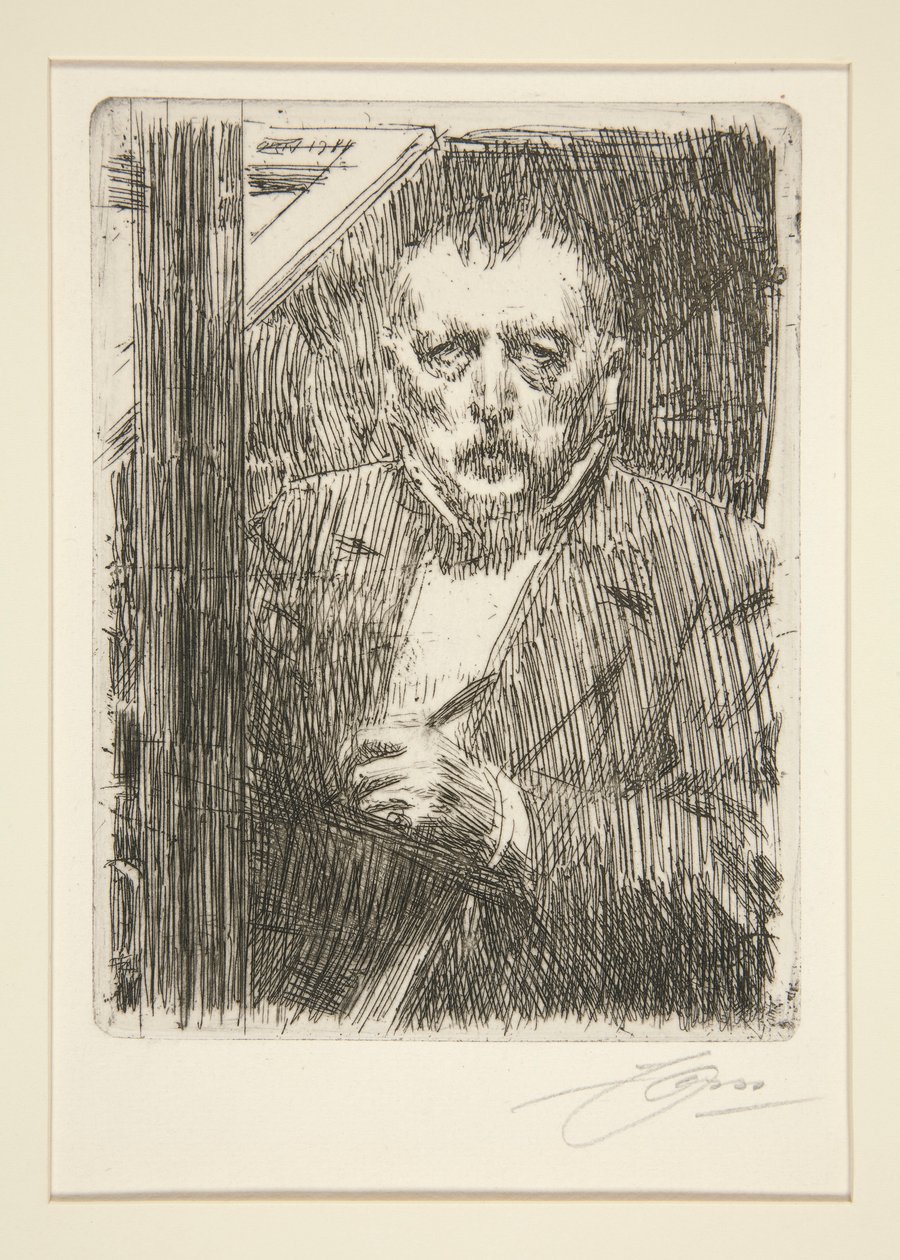 Otoportre by Anders Leonard Zorn