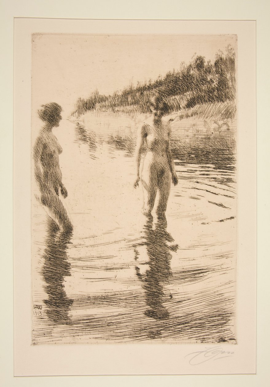 Sığ by Anders Leonard Zorn